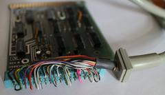 Wires from 9865A interface PCB to cable