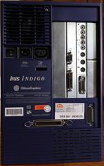 Stoll-branded R3000 Indigo (close-up of ports)