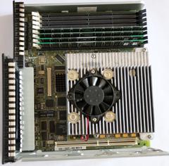O2 motherboard with R12k CPU module