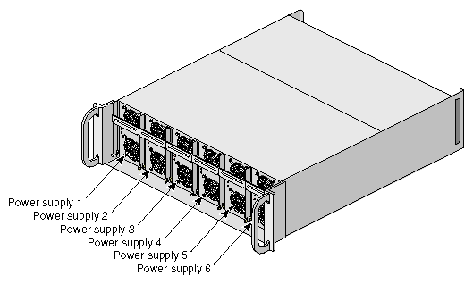Power bay diagram (front)