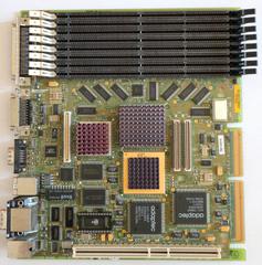 O2 030-1227 motherboard (front view)